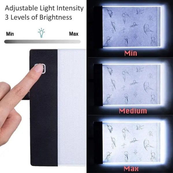 Cart In Mart Drawing Pad Kit Best Flip Book Premium Kit with LED Lightbox