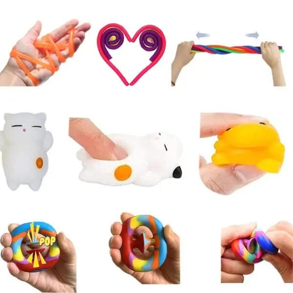 Cart In Mart Fidgets 20 Pack Fidget Toys Set