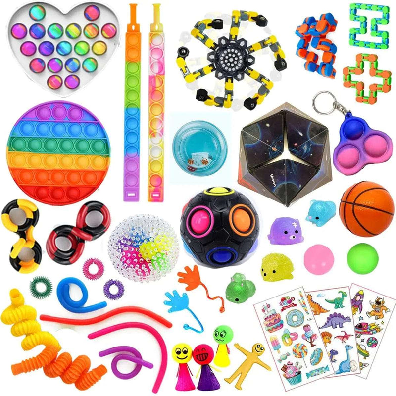 Cart In Mart Fidgets 40 Pack Premium Bundle Fidget Toys For Kids