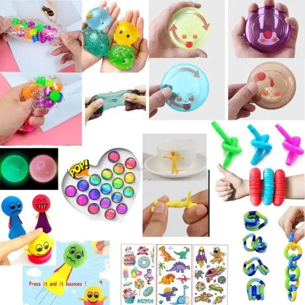Cart In Mart Fidgets 40 Pack Premium Bundle Fidget Toys For Kids