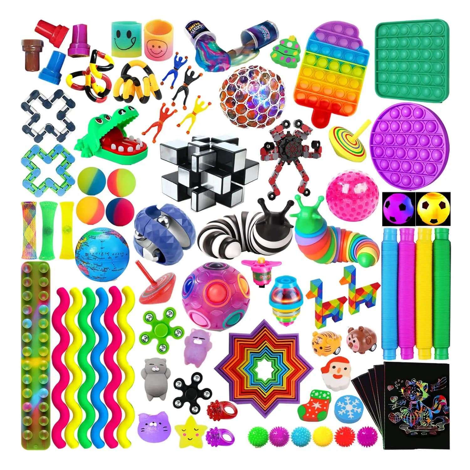 80 Pack Premium Bundle Fidget Toys Set | CART IN MART - Cart In Mart