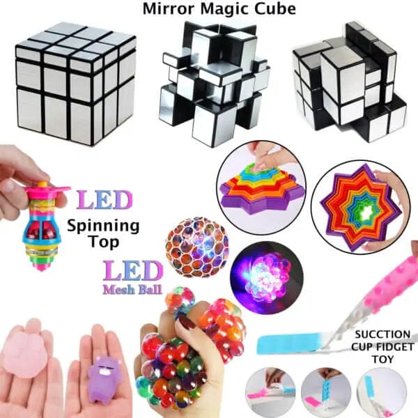 Cart In Mart Fidgets 80 Pack Premium Bundle Fidget Toys Set