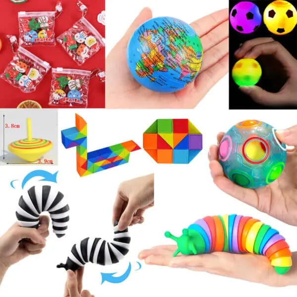 Cart In Mart Fidgets 80 Pack Premium Bundle Fidget Toys Set