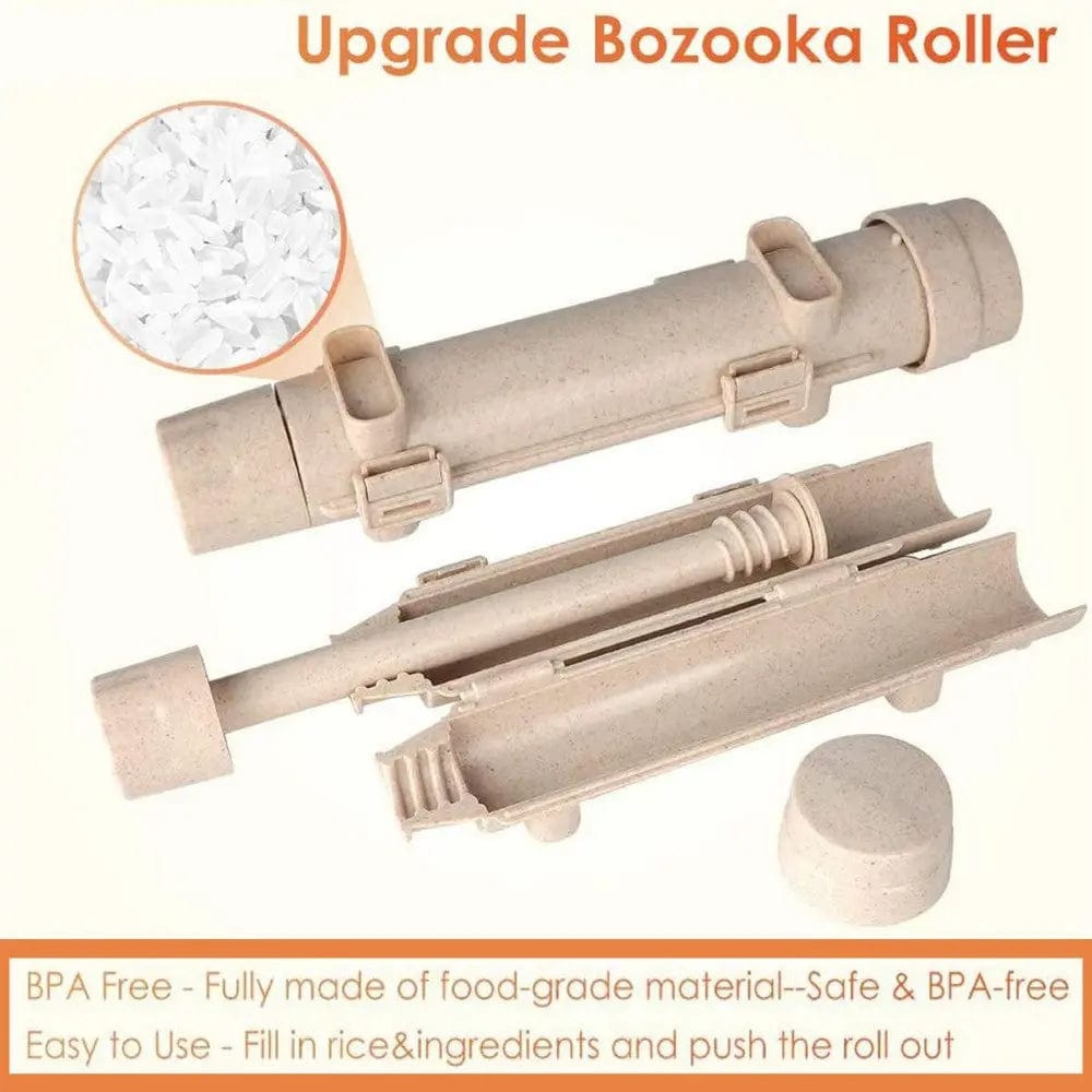 Cart In Mart Kitchen Organisation & Utensils 21 in 1 Sushi Making Kit With Bazooka Roller