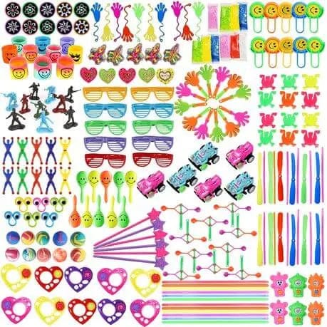 Cart In Mart Party Accessories 200 Piece Party Favours Bulk Toys Set