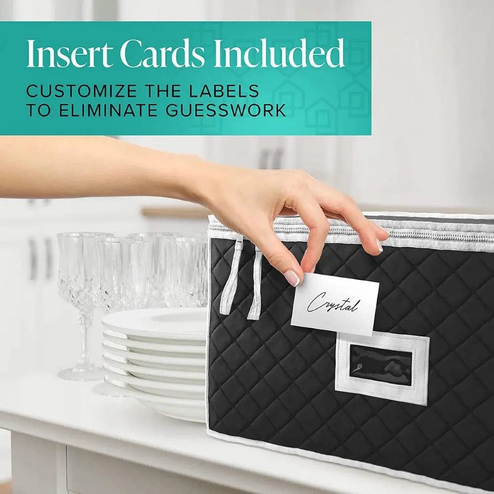 Cart In Mart Party Accessories Glassware Storage Quilted Packing Boxes