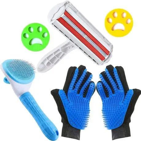 Cart In Mart Pet Hair Cleaning Kit 6-Pcs Pet Lint Hair Remover Kit