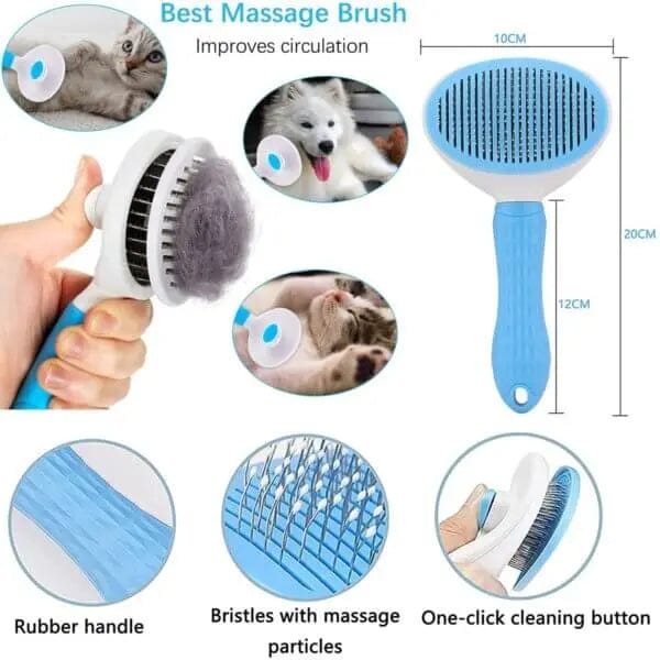 Cart In Mart Pet Hair Cleaning Kit 6-Pcs Pet Lint Hair Remover Kit