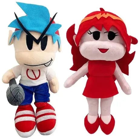 Soft Friday Night Funkin Girlfriend & Boyfriend Plush Toys - Cart In Mart