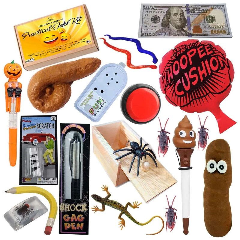Cart In Mart Prank Kit 20 Piece Prank Joke Kit