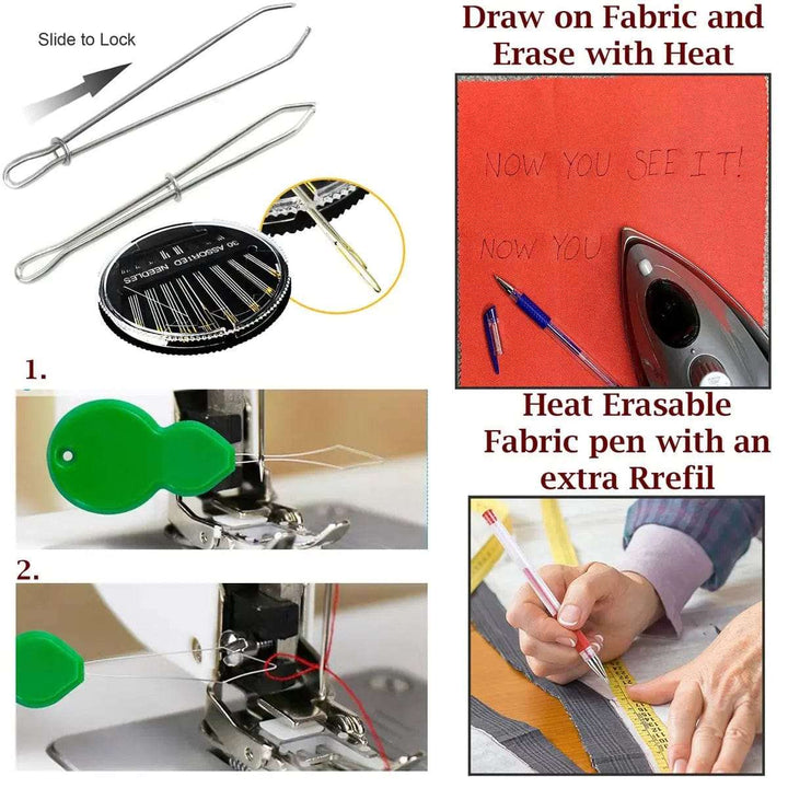 Cart In Mart Sewing Machine Accessories 272 Pieces Sewing Machine Supplies