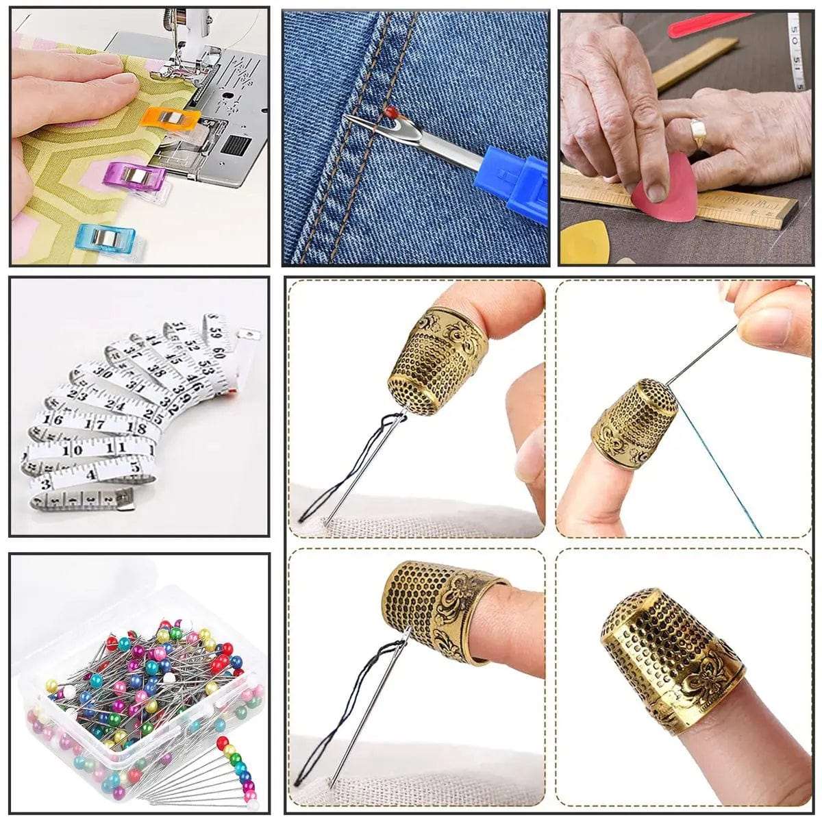 Cart In Mart Sewing Machine Accessories 272 Pieces Sewing Machine Supplies