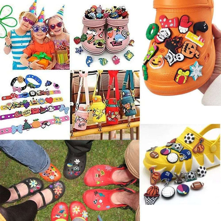 Cart In Mart Shoe Jibbitz 50 Piece Shoe Decoration Jibbitz Stickers & Bracelets