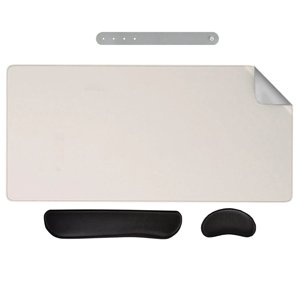 Cart In Mart Table Mat 3 Pcs Stitched PU Leather Desk Mat & Mouse Pad