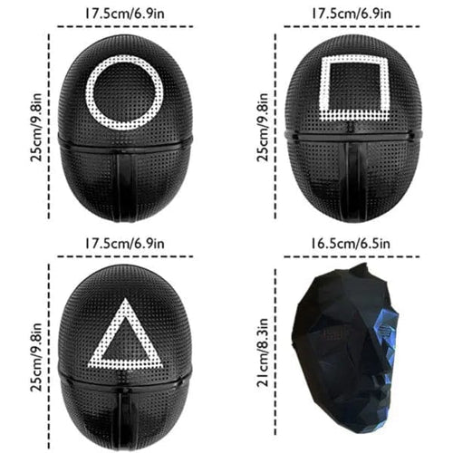 Cart In Mart Toys 11 Pack Squid Game Fidgets Masks Set