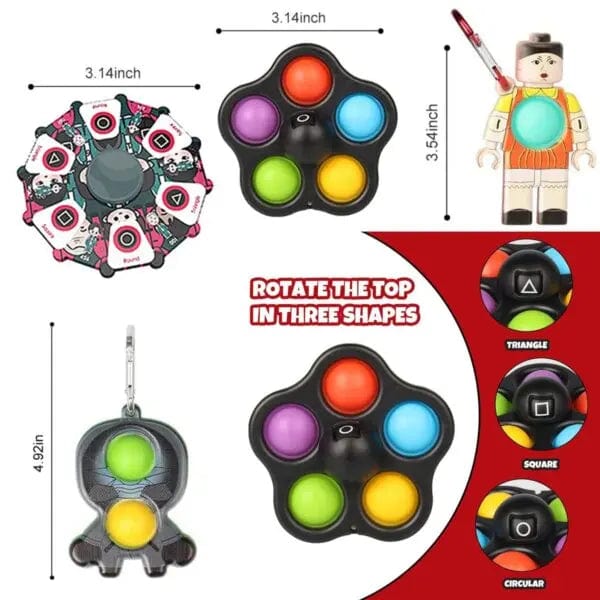 Cart In Mart Toys 11 Pack Squid Game Fidgets Masks Set