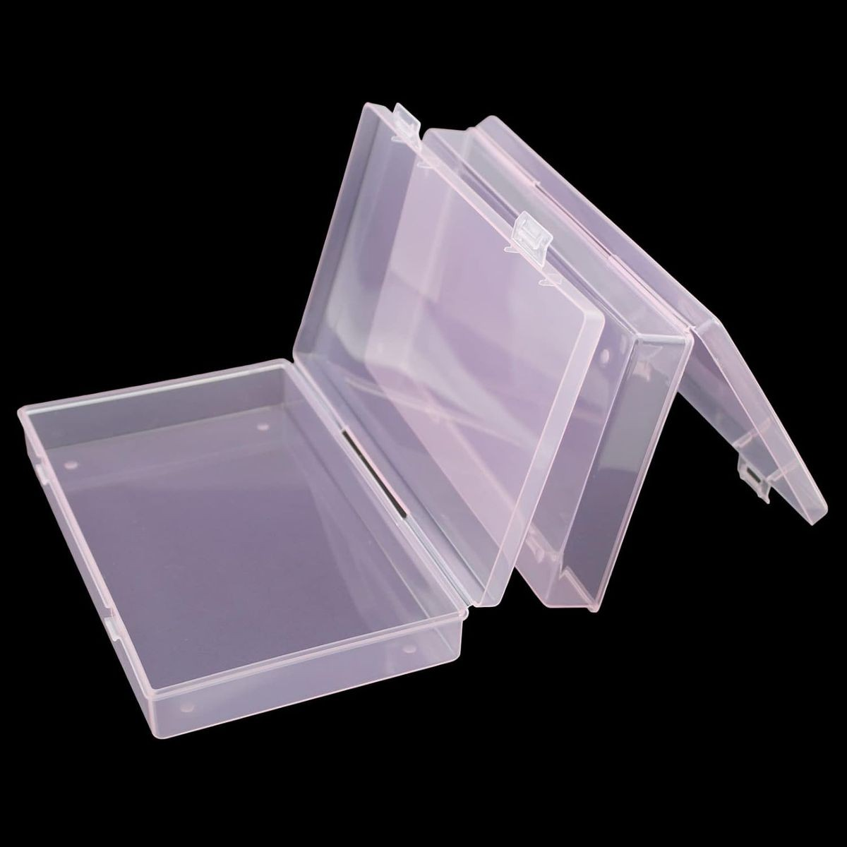 Cart In Mart 6 Pack Clear Multipurpose Large Craft Storage Board Game, File Organiser