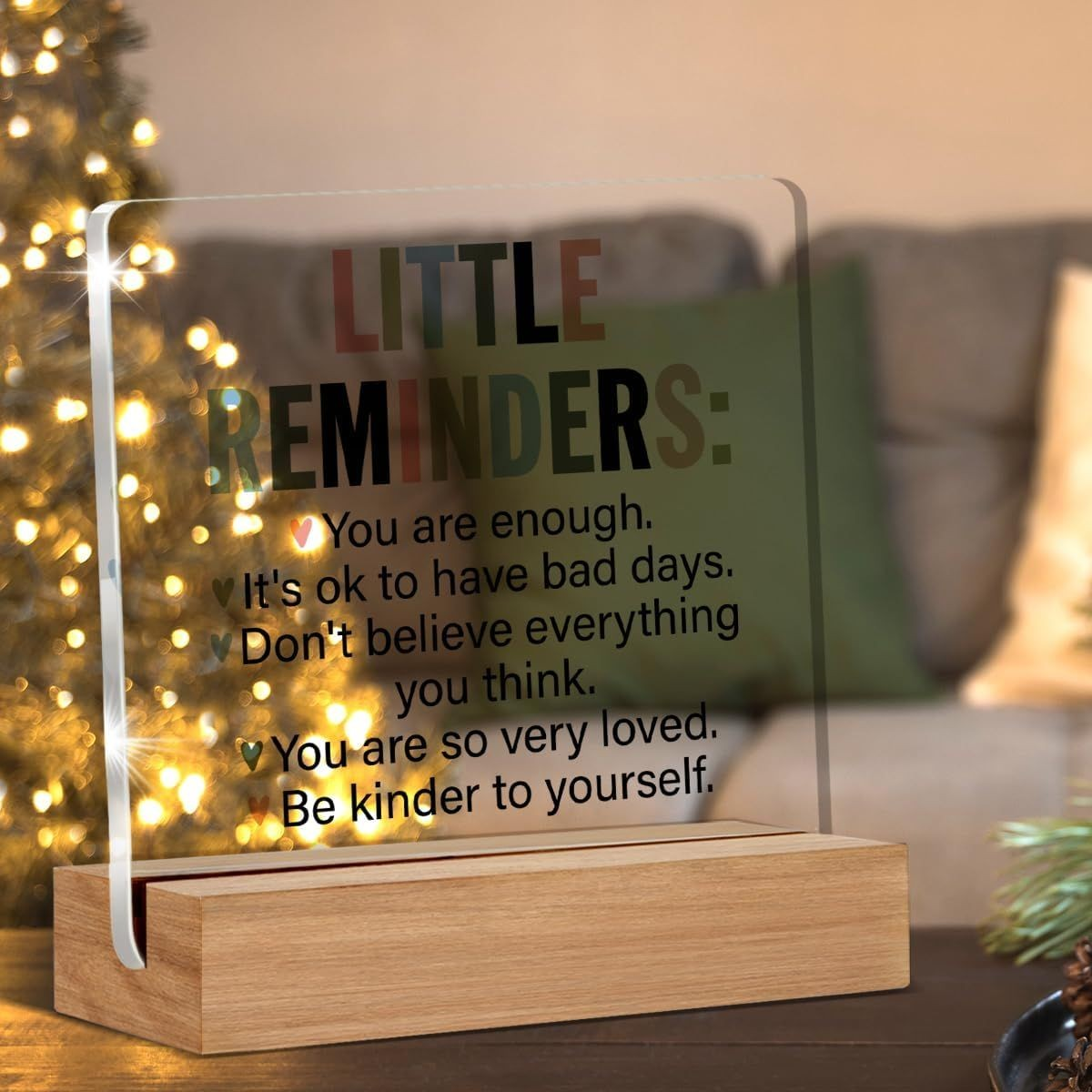 Cart In Mart Inspirational Motivational Gifts Little Reminders Acrylic Decorative Sign