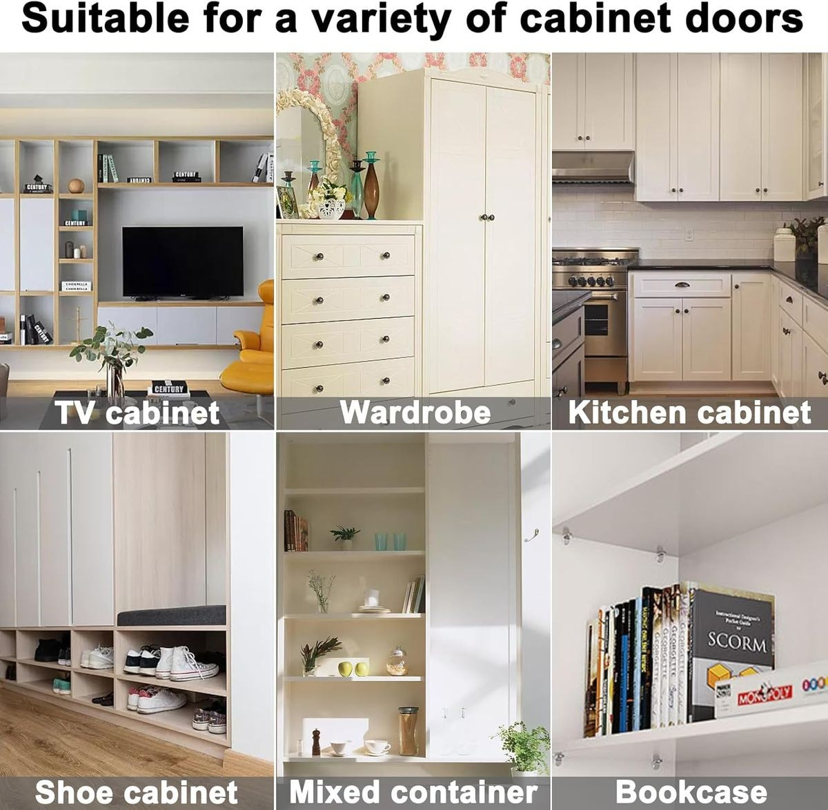 Cart In Mart 50-Pack 5mm Shelf Pegs Pins-Cabinet Furniture Spoon Shape Shelves Support