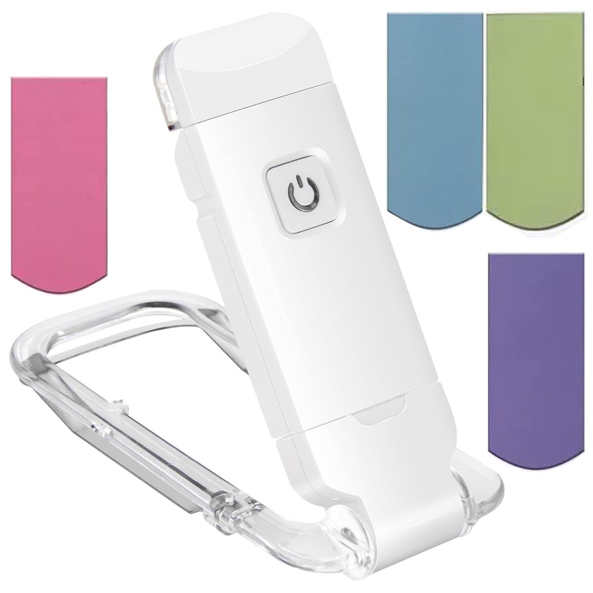 Cart In Mart USB Rechargeable Flexible LED Book Reading Light With 4x Magnetic Bookmarks