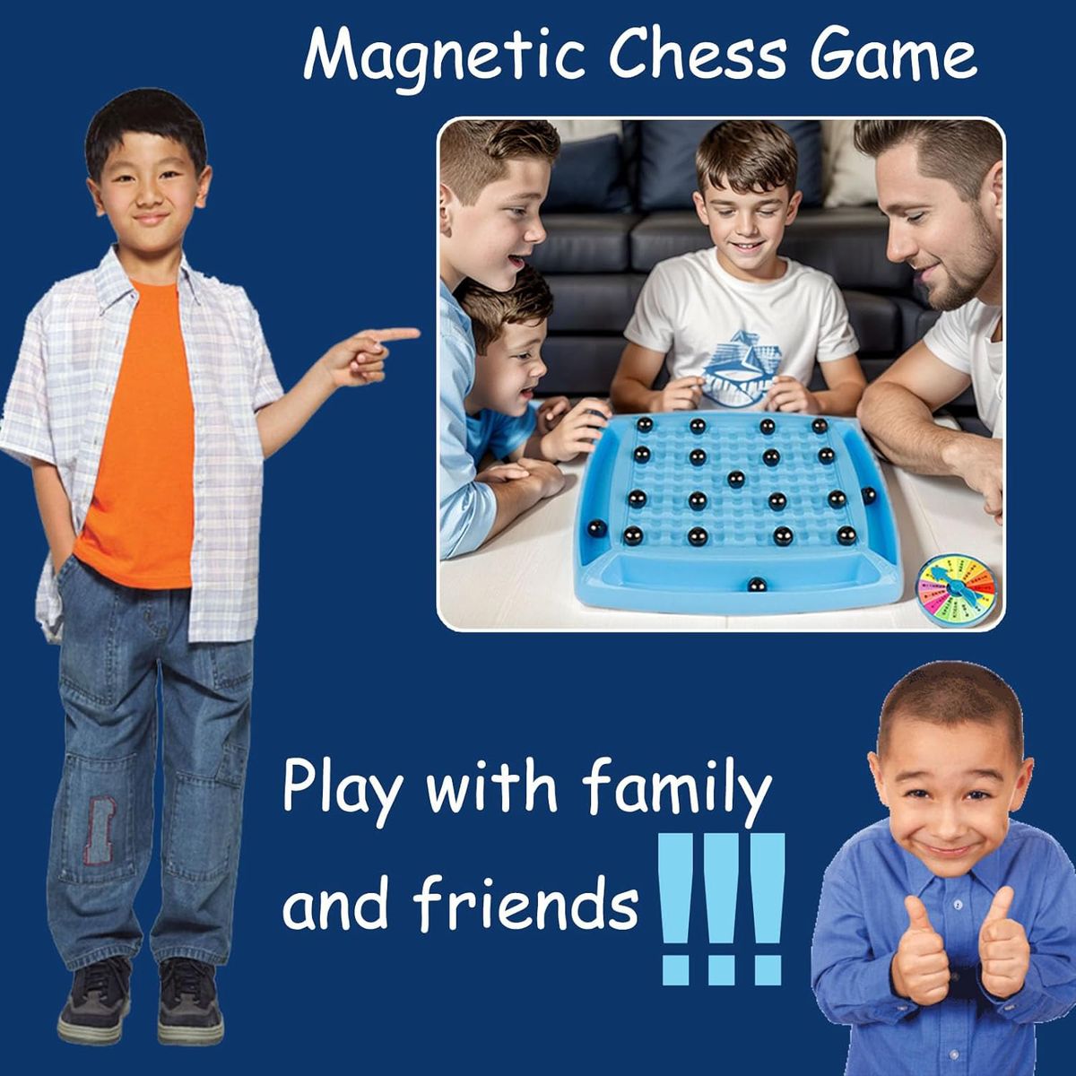 Cart In Mart Magnetic Chess Board Set Educational Toy Game For Kids Family