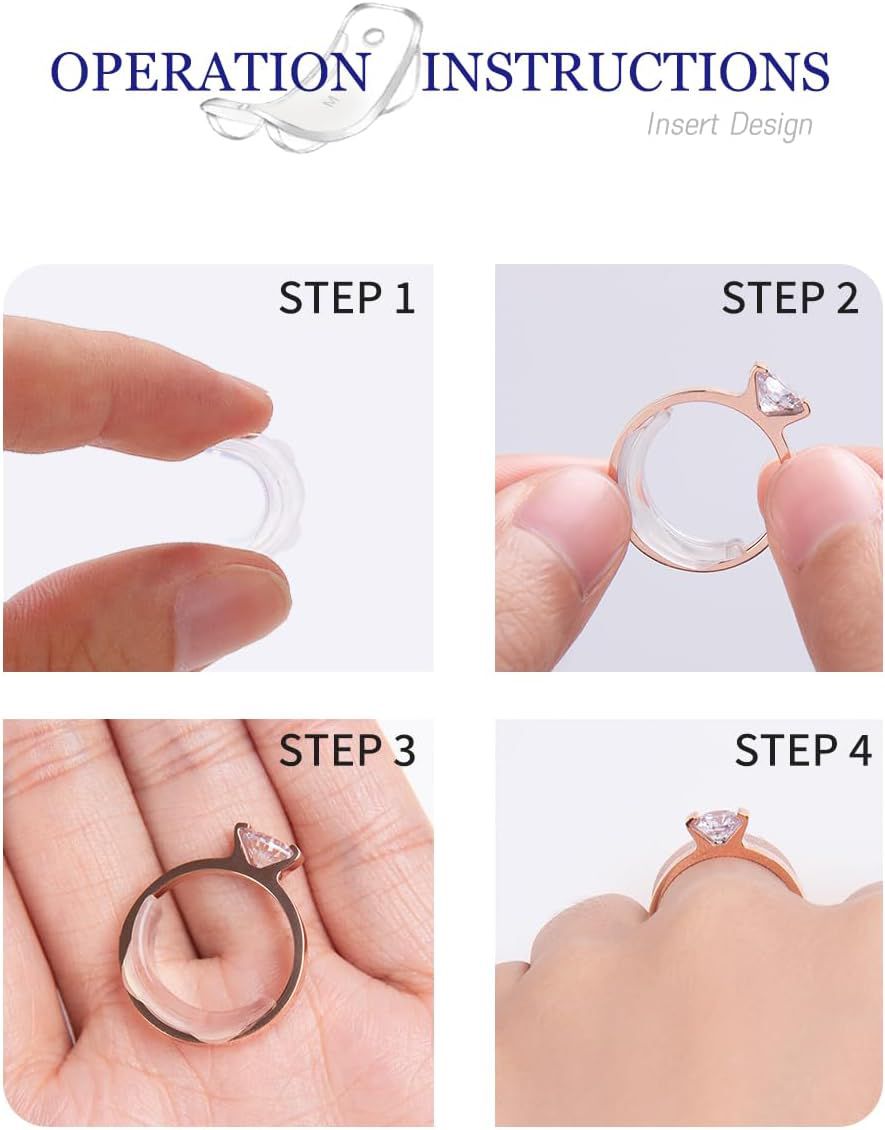 comfortable ring size adjusters