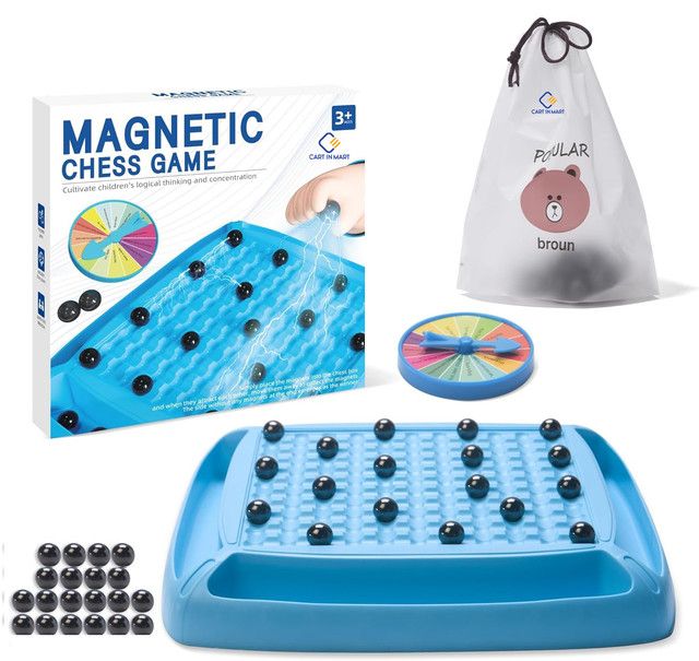 Cart In Mart Magnetic Chess Board Set Educational Toy Game For Kids Family