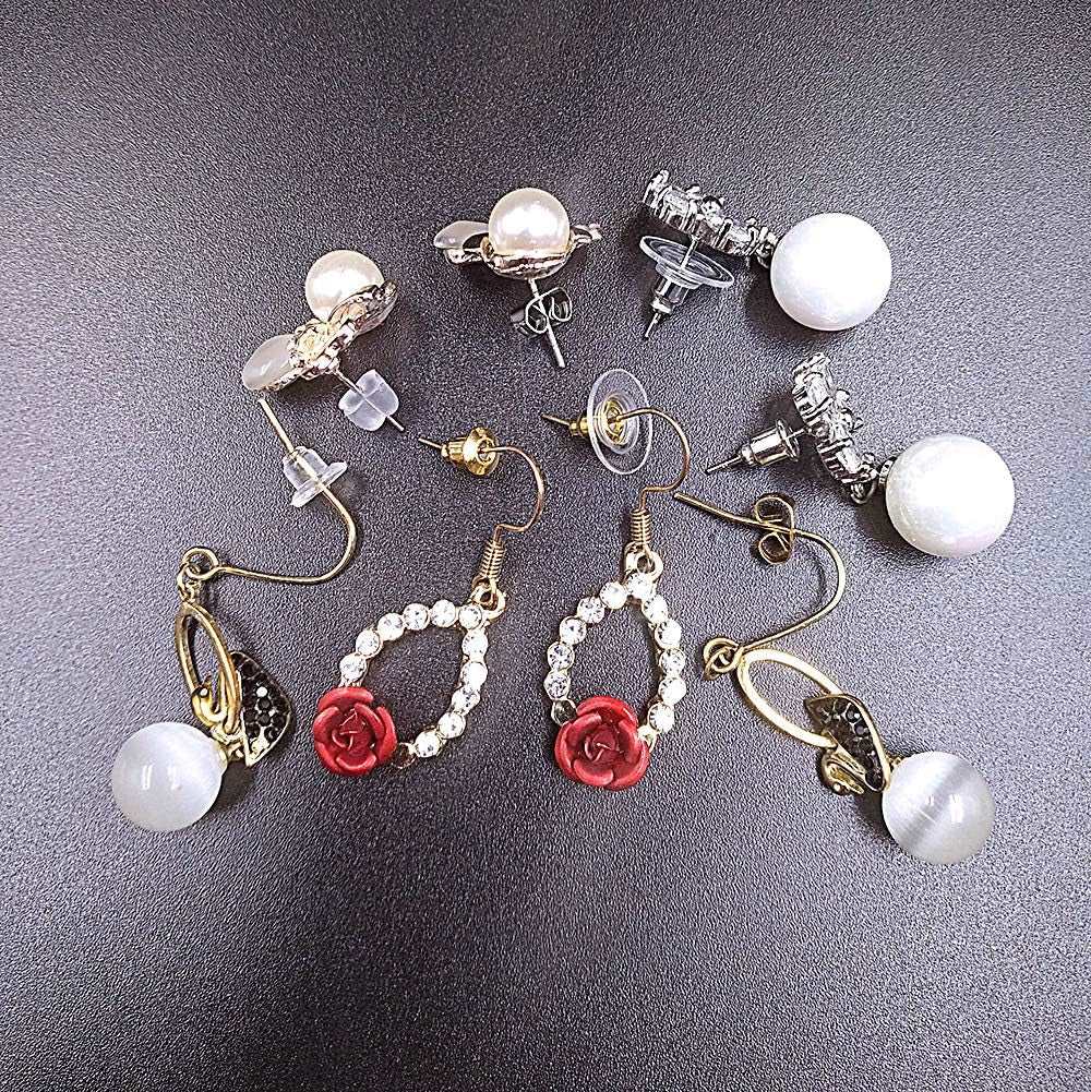 1040 Piece Hypoallergic Earring Backs Replacement Kit For Studs