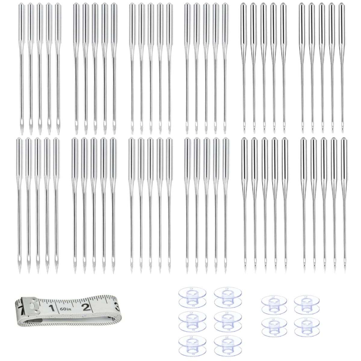 71 Pieces Sewing Machine Needles Accessories Kit & Supplies