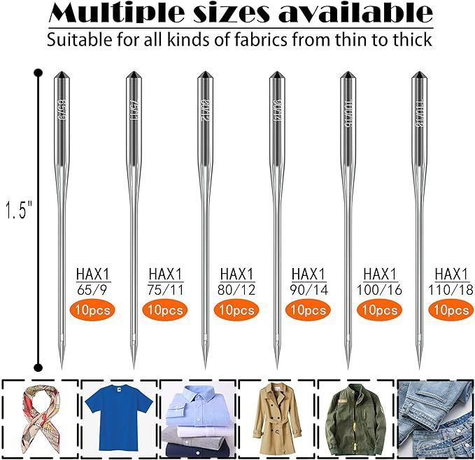 Cart In Mart 71 Pieces Sewing Machine Needles Accessories Kit & Supplies
