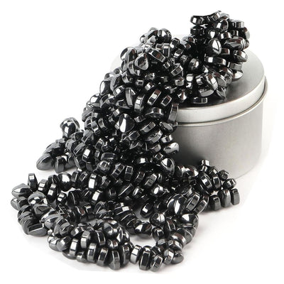 Cart In Mart | 500 Piece Ferrite Putty Fidget Toy Stones In Tin