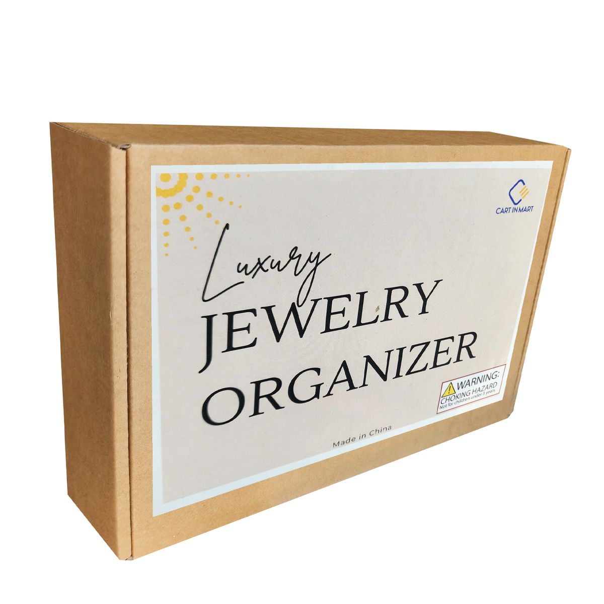 Jewelry Holder Organiser Stand For Necklace Bracelet Earring Studs Display- Cart In Mart