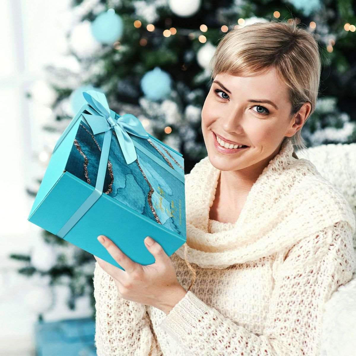 13 Pieces Spa Gifts Set For Women Birthday Christmas New Year Valentine-Blue