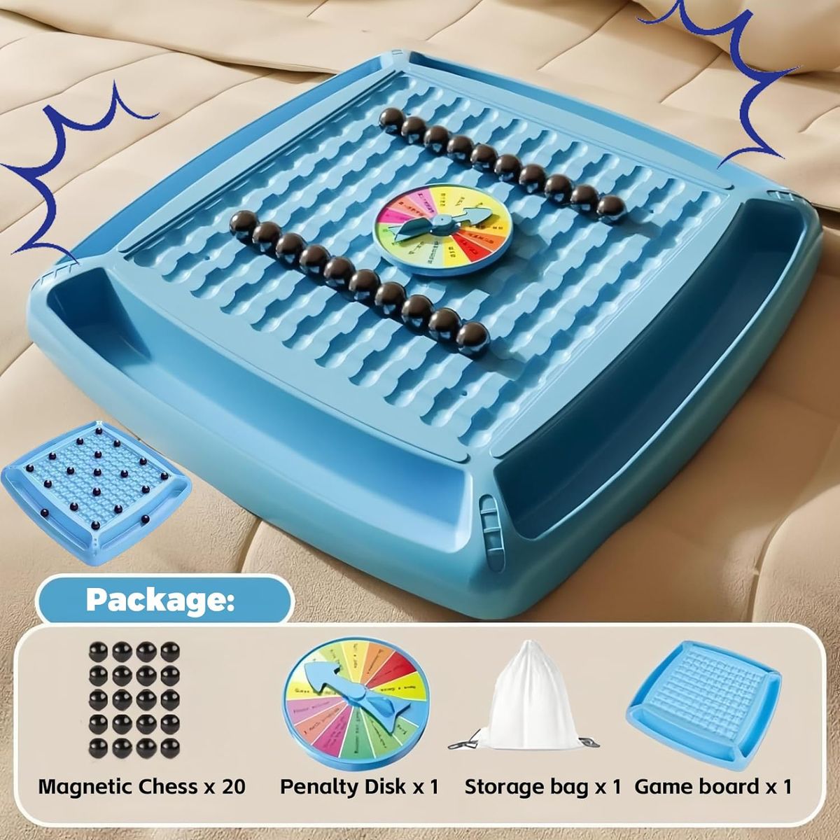 Cart In Mart Magnetic Chess Board Set Educational Toy Game For Kids Family