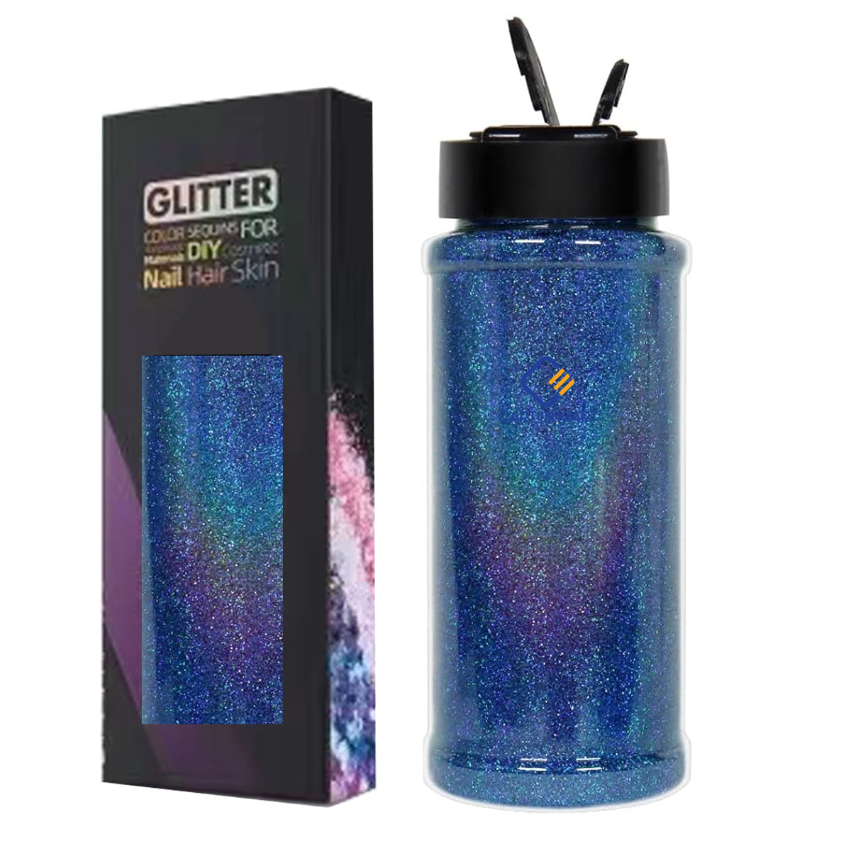 Cart In Mart Holographic Ultra Fine Glitter Powder Bulk Laser Sequin For Nail Craft 180g