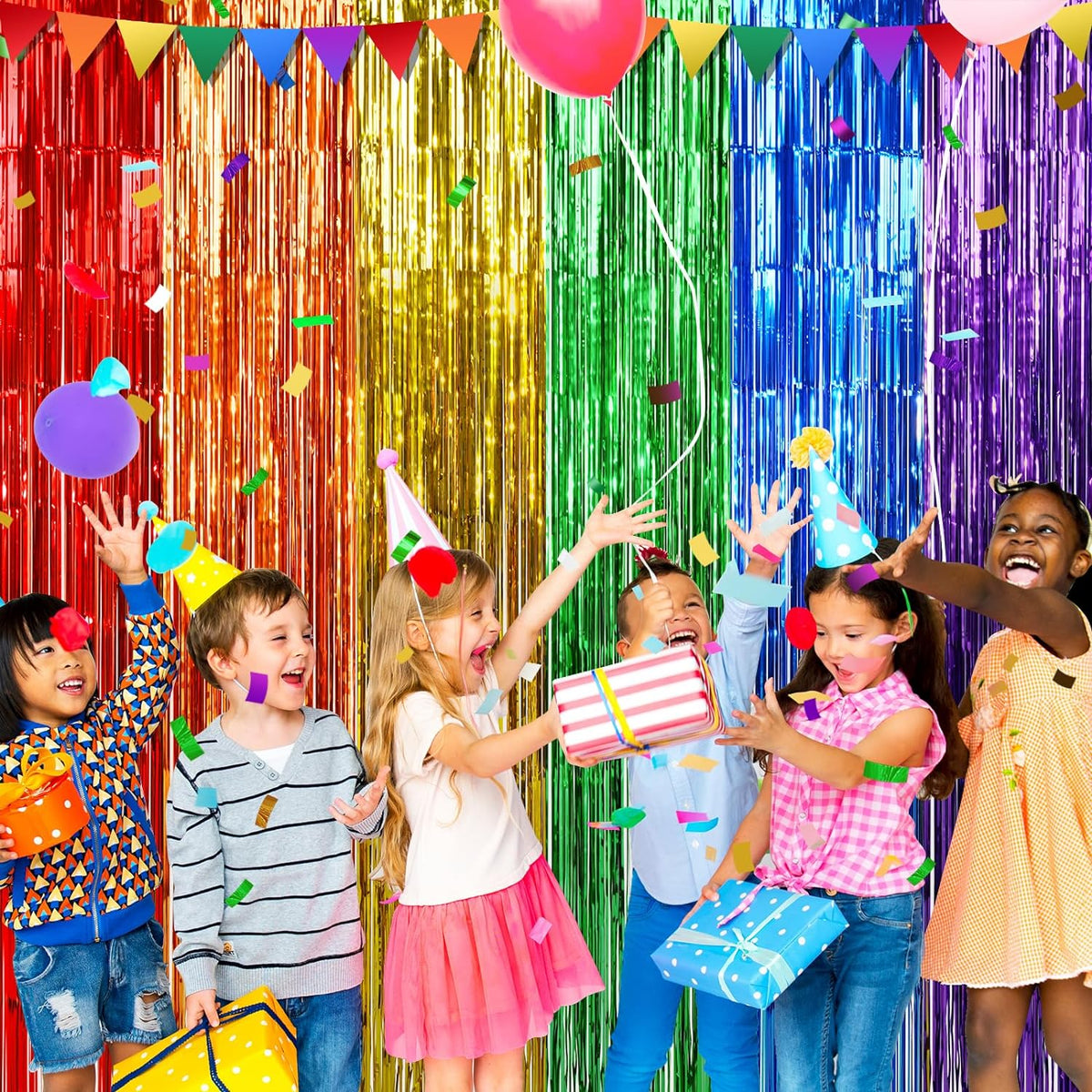 Foil Fringe Curtain