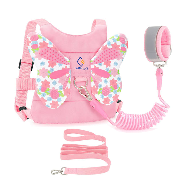 Cart In Mart 3 in 1 Toddler Harness Leash & Baby Anti Lost Wrist Link Holder For Walking