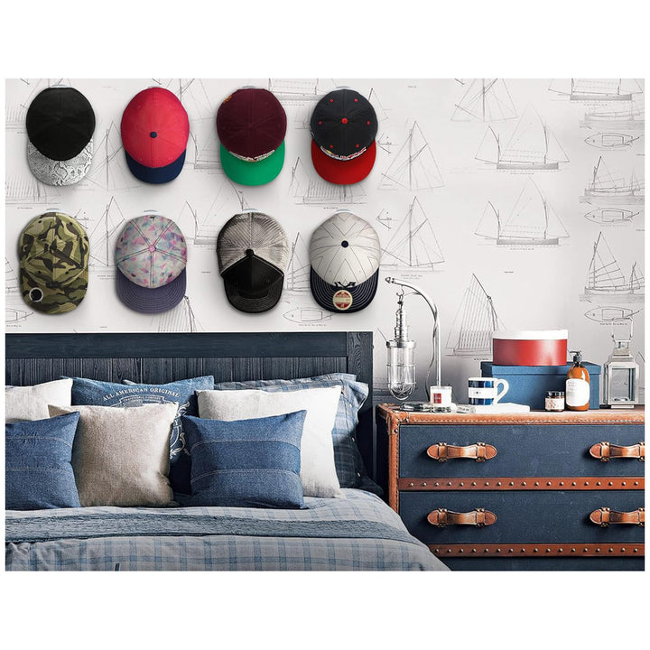 Adhesive Hat Hooks