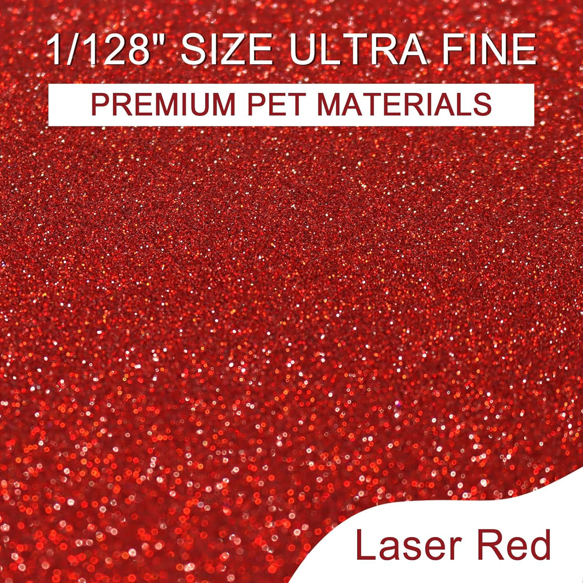 Cart In Mart Holographic Ultra Fine Glitter Powder Bulk Laser Sequin For Nail Craft 180g