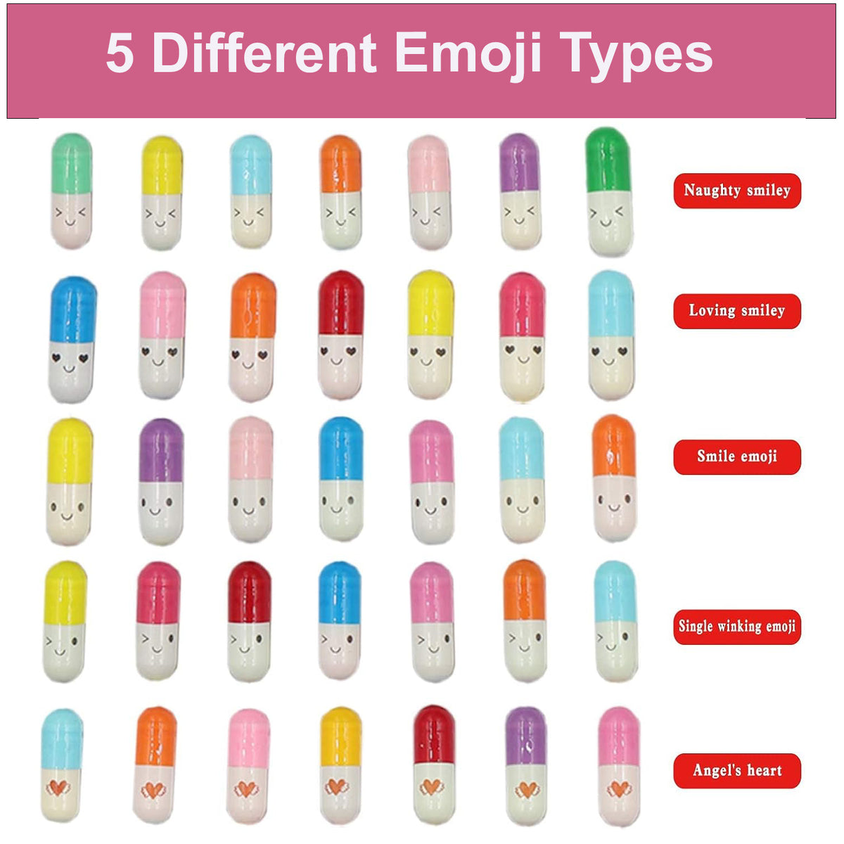 Cart In Mart 100 Piece Cute Capsule Letter Message In Bottle Love Notes - Sentimental Gift
