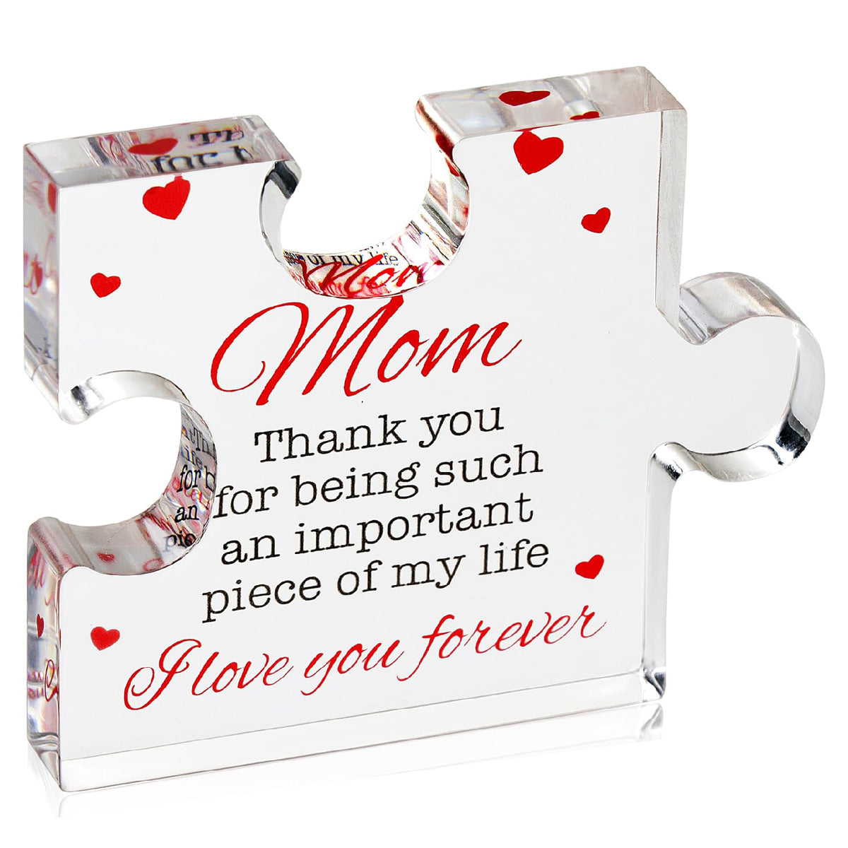 Cart In Mart Engraved Acrylic Decorative Sign Gift For Mom Birthday Thank You Mother Day