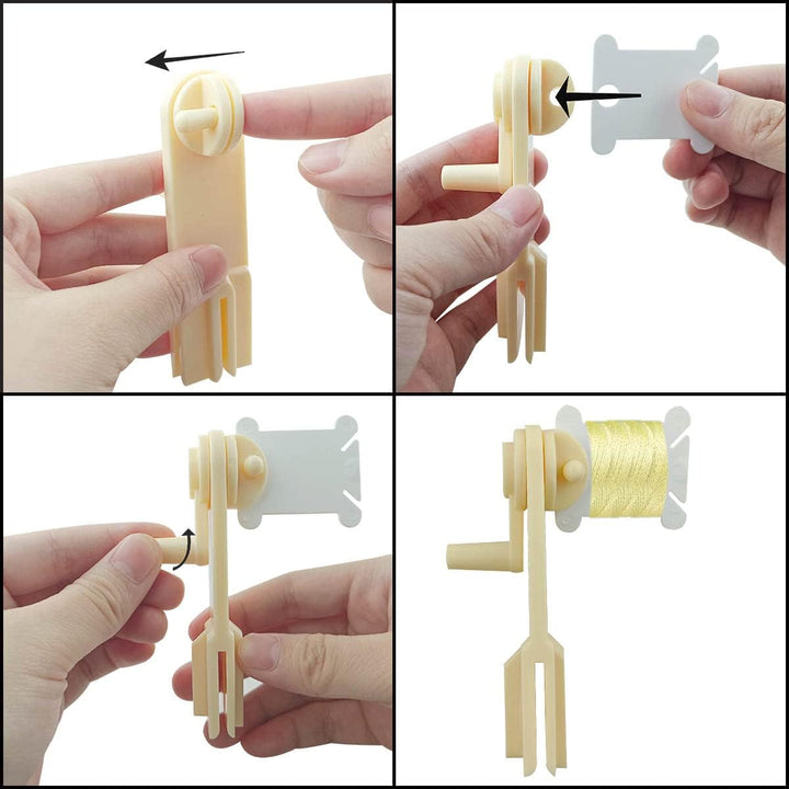 Floss Bobbins With Winder