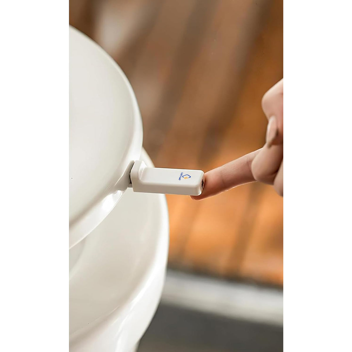 Cart In Mart Modern Toilet Seat Lifter Handle Tool Set Easy To Apply For Hygiene - 2 Pack
