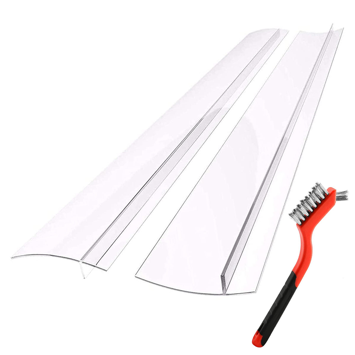 Cart In Mart 3 Piece Silicone Kitchen Stove Counter Gap Filler