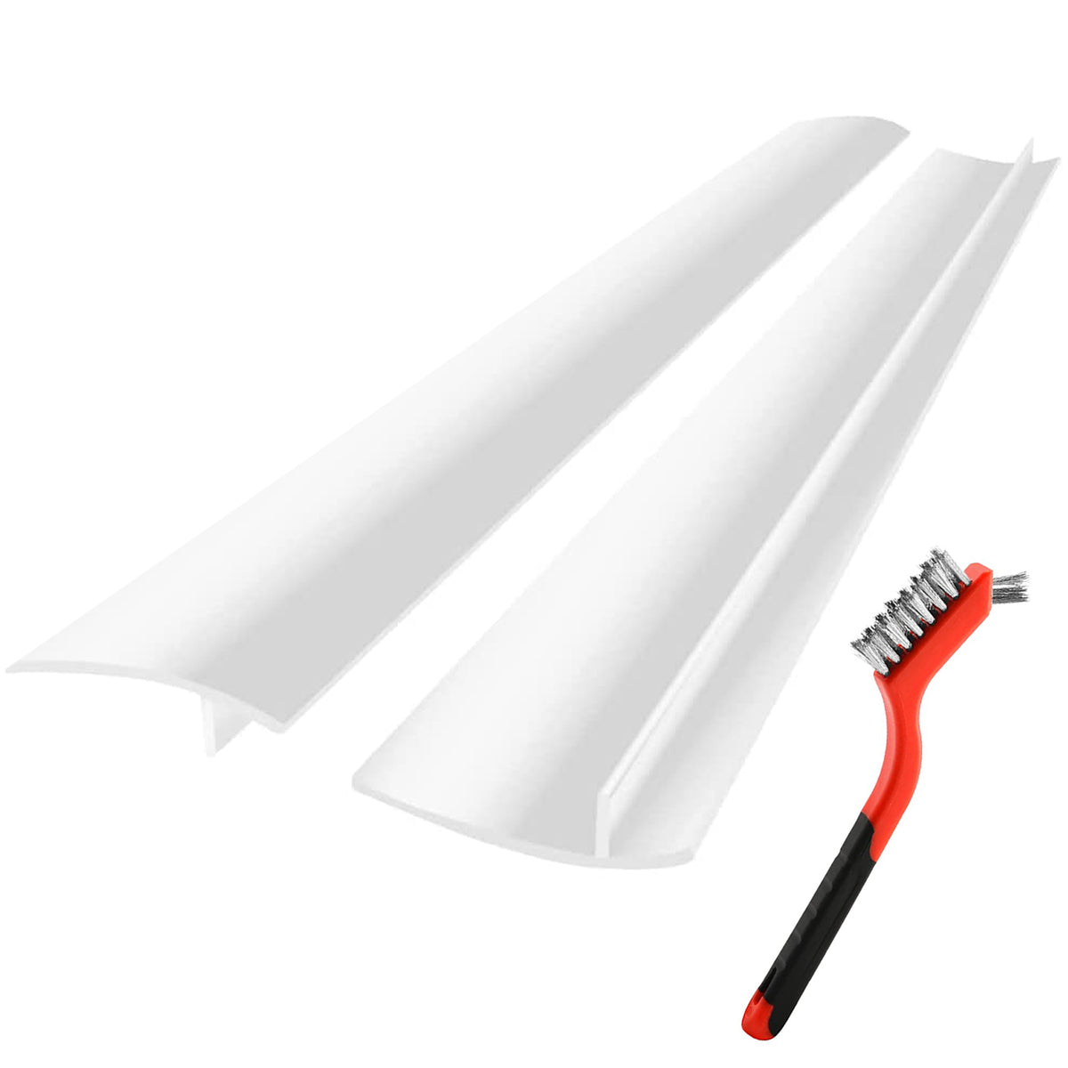Cart In Mart 3 Piece Silicone Kitchen Stove Counter Gap Filler